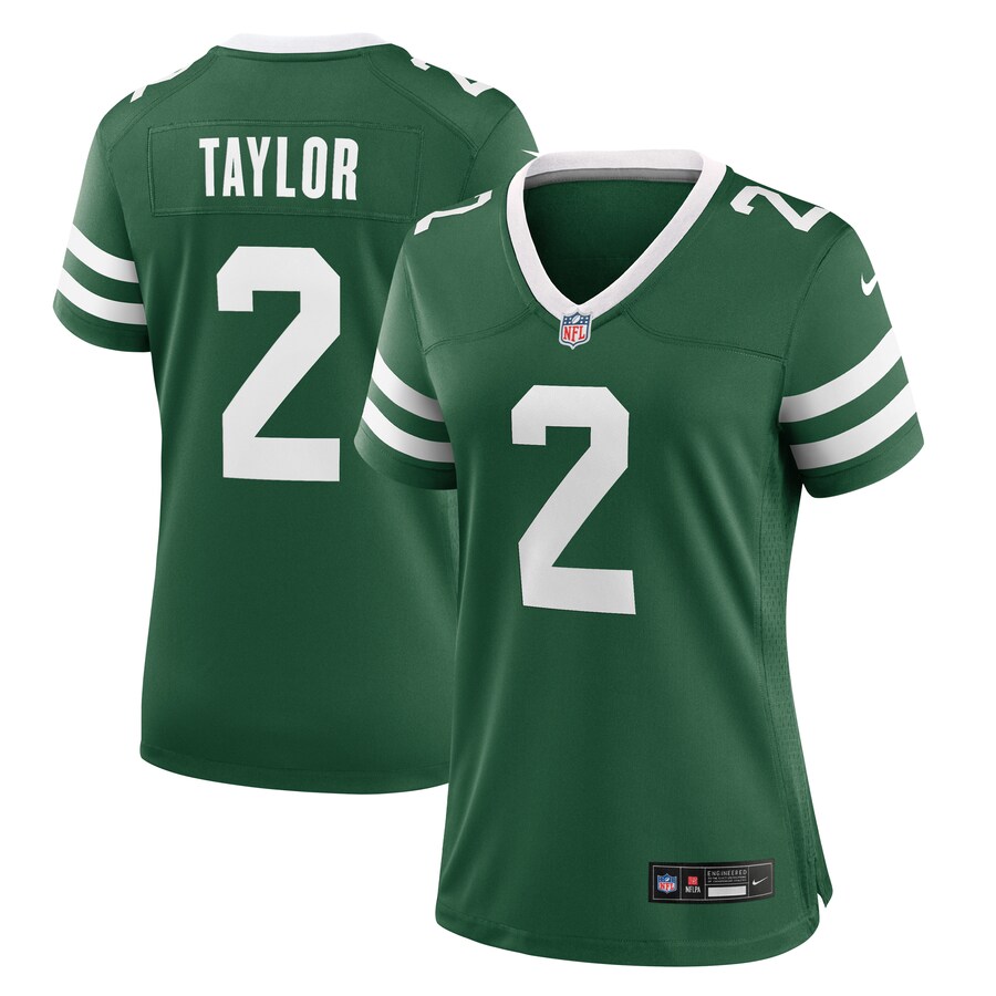 Women's New York Jets Tyrod Taylor Nike Legacy Green Team Game Jersey - Puhuasuan