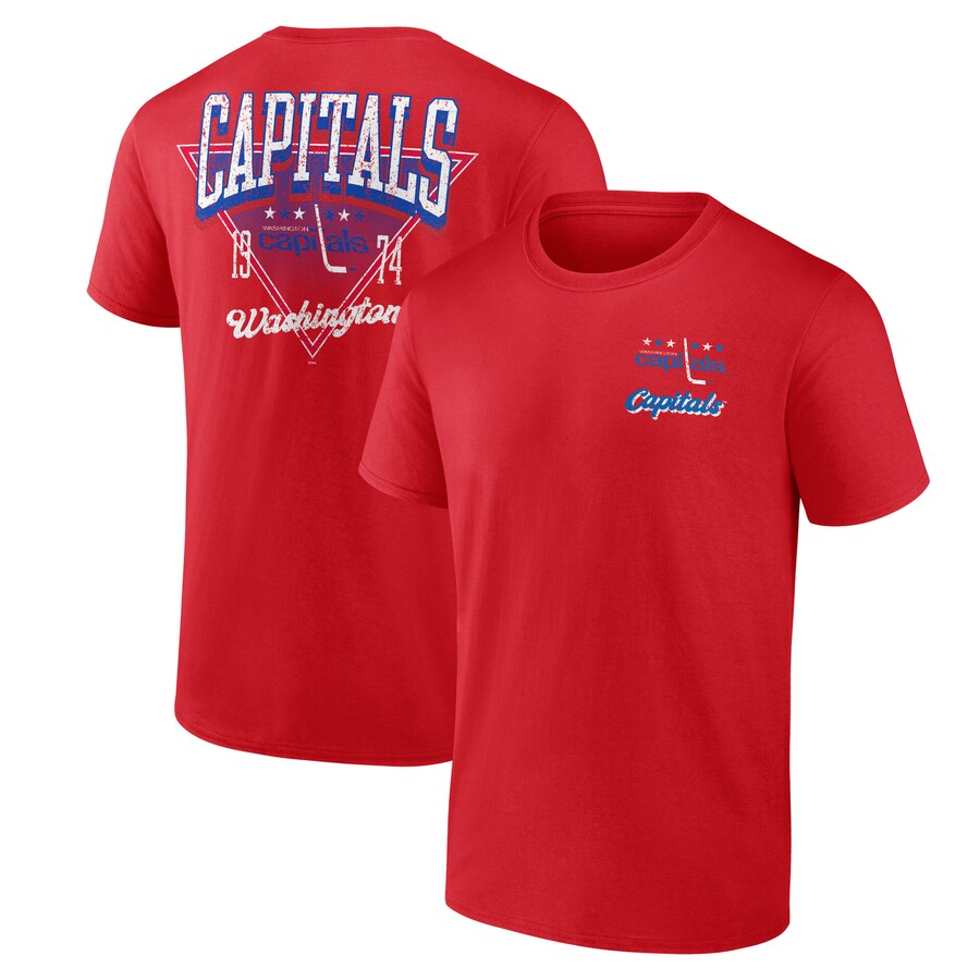 Men's Washington Capitals Red Never Over T-Shirt - Puhuasuan