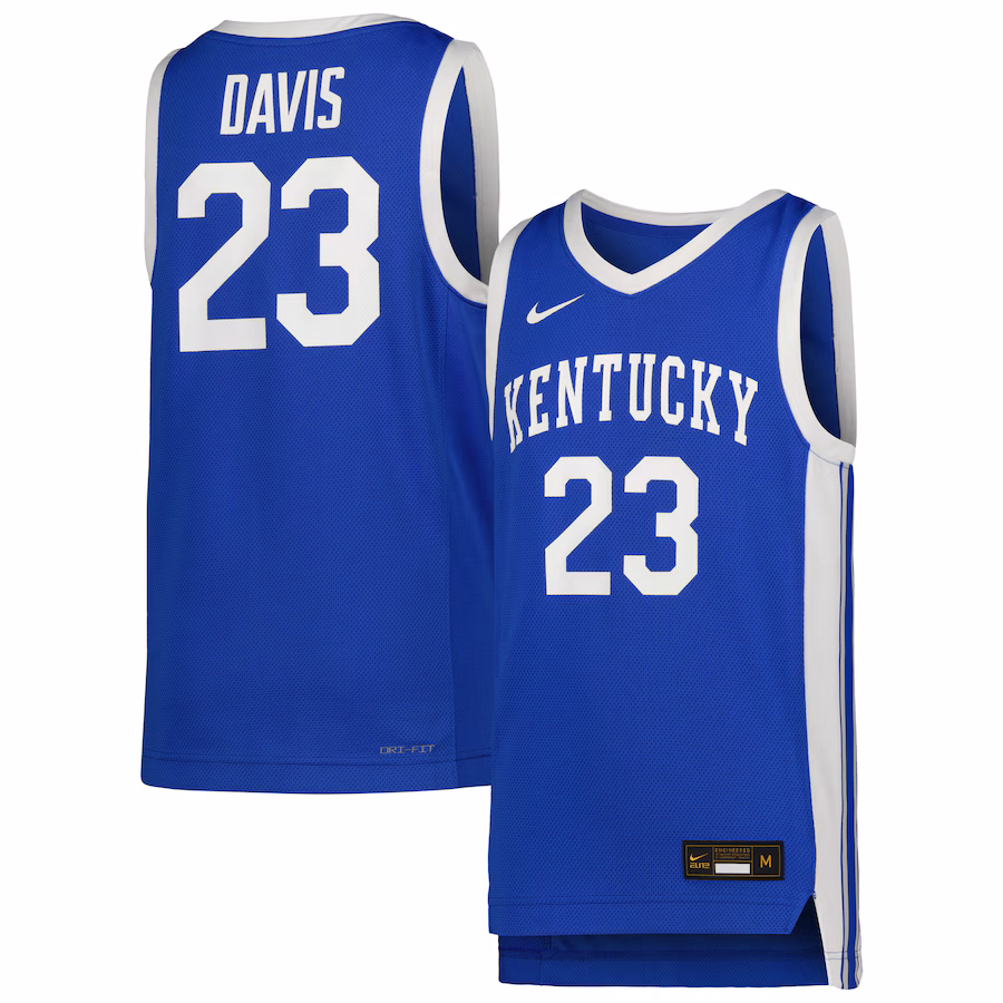 Youth Nike #23 Royal Kentucky Wildcats Icon Replica Basketball Jersey - Puhuasuan
