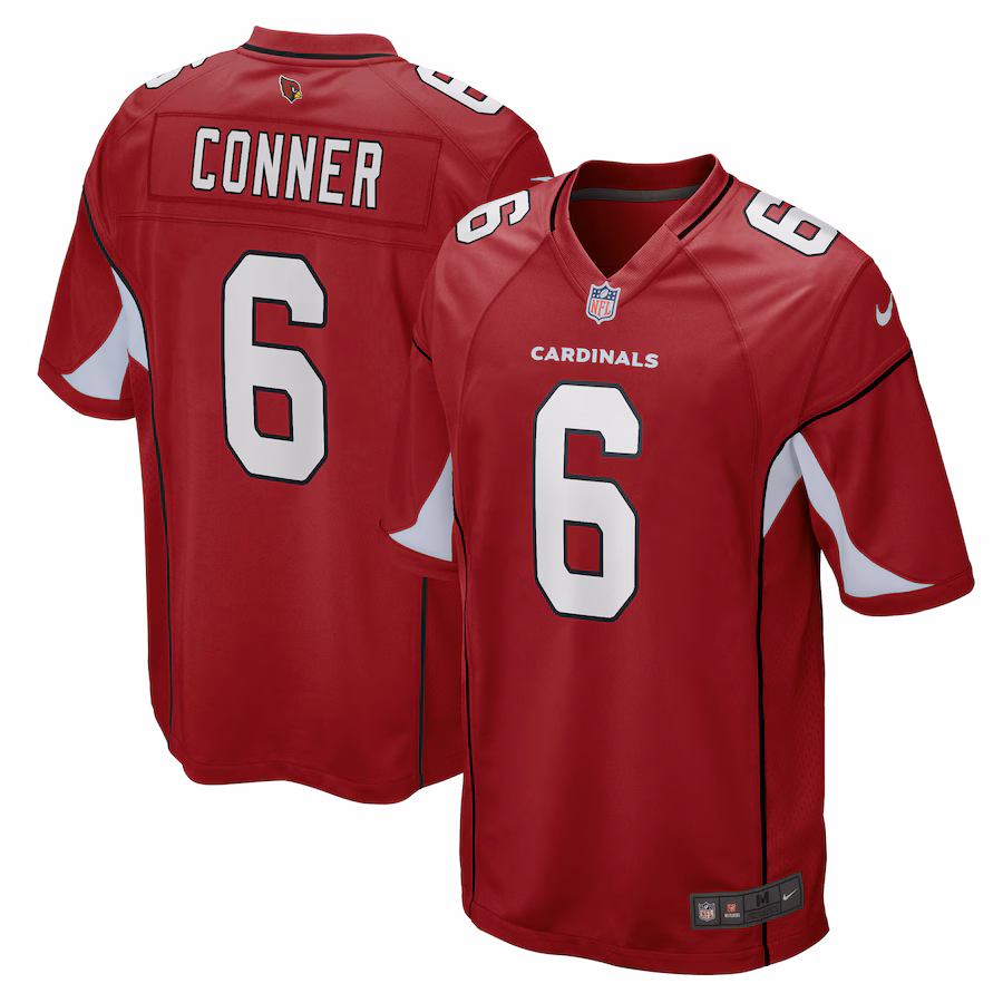 Men's Arizona Cardinals James Conner Nike Cardinal Game Jersey - Puhuasuan