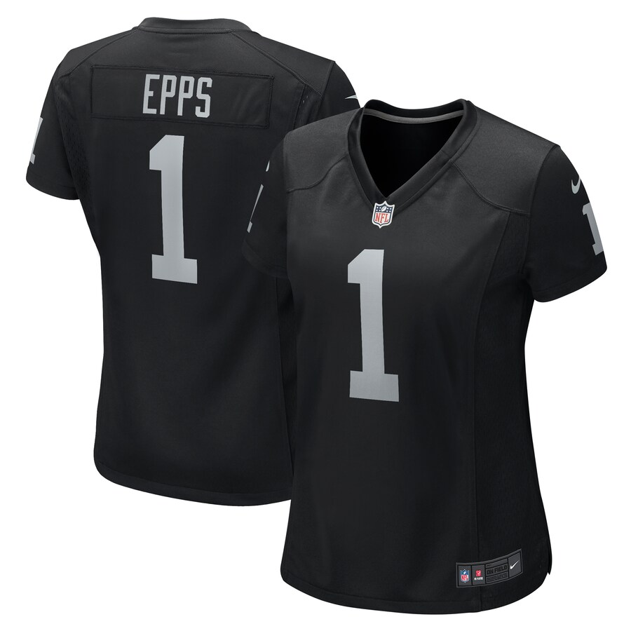 Women's Las Vegas Raiders Marcus Epps Nike Black Game Player Jersey - Puhuasuan