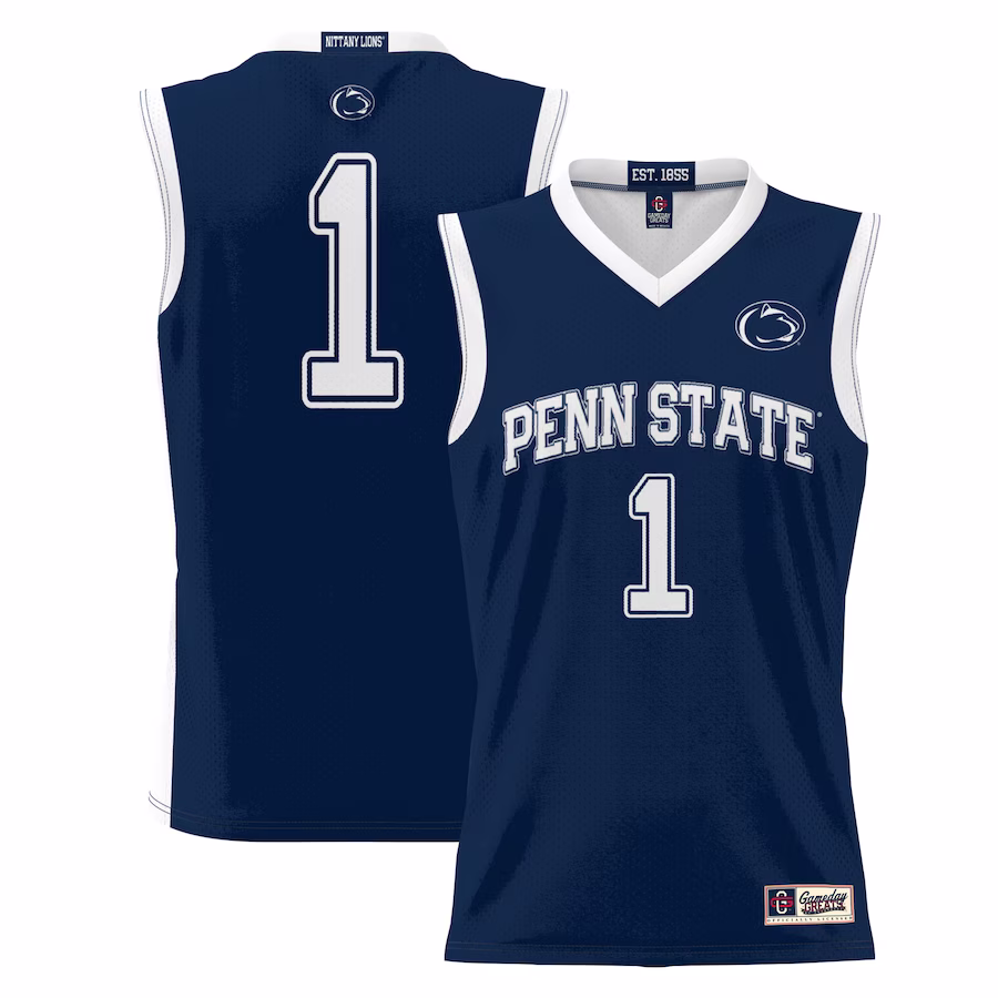 #1 Penn State Nittany Lions GameDay Greats Youth Lightweight Basketball Jersey - Navy - Puhuasuan