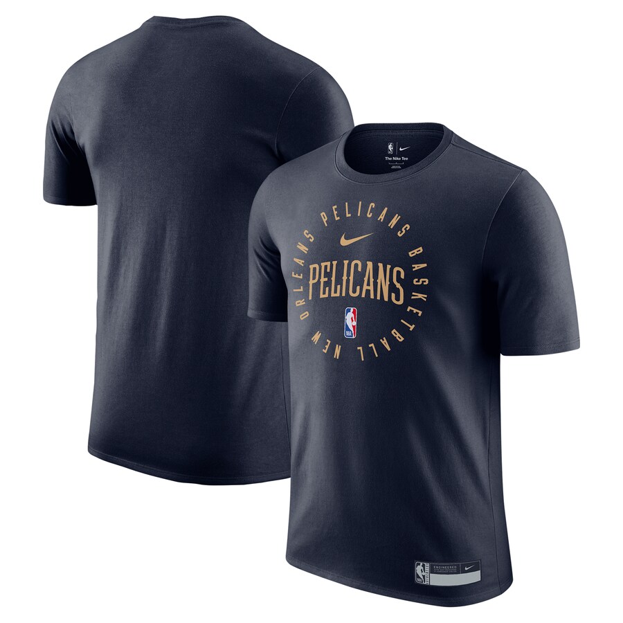 Men's New Orleans Pelicans Nike Navy 2024/25 Legend On-Court Practice Performance T-Shirt - Puhuasuan