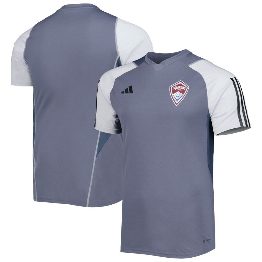 Men's Colorado Rapids adidas Gray 2023 On-Field Training Jersey - Puhuasuan