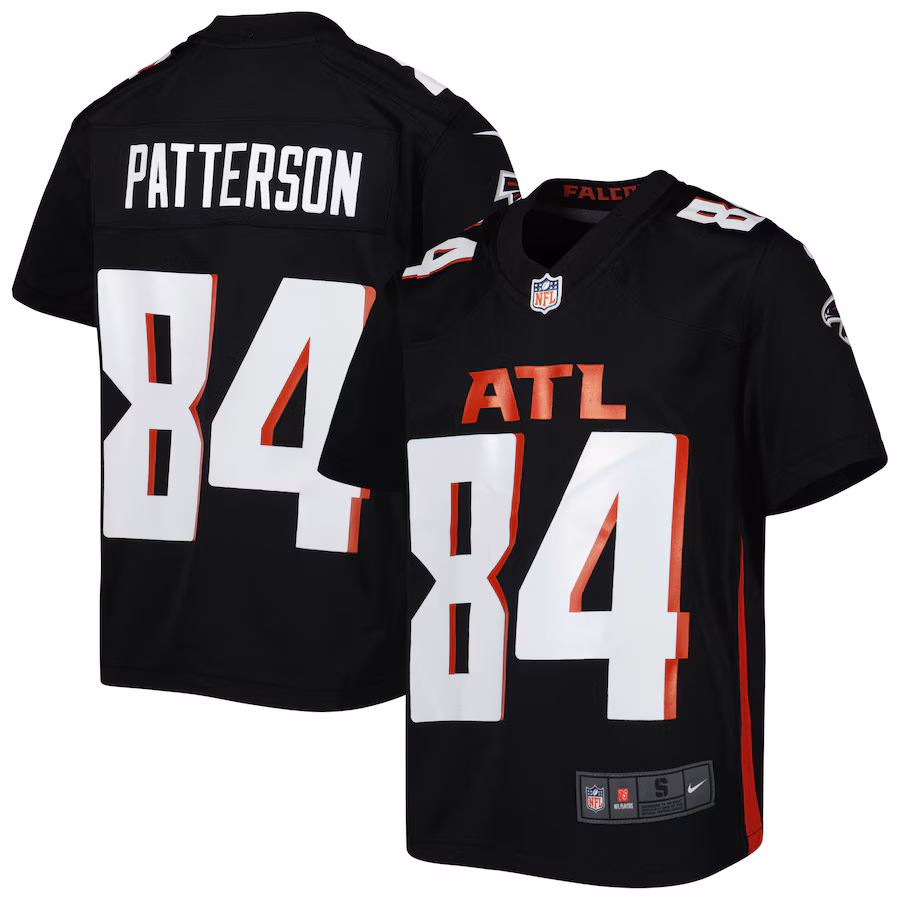 Youth Atlanta Falcons Cordarrelle Patterson Nike Black Game Jersey - Puhuasuan