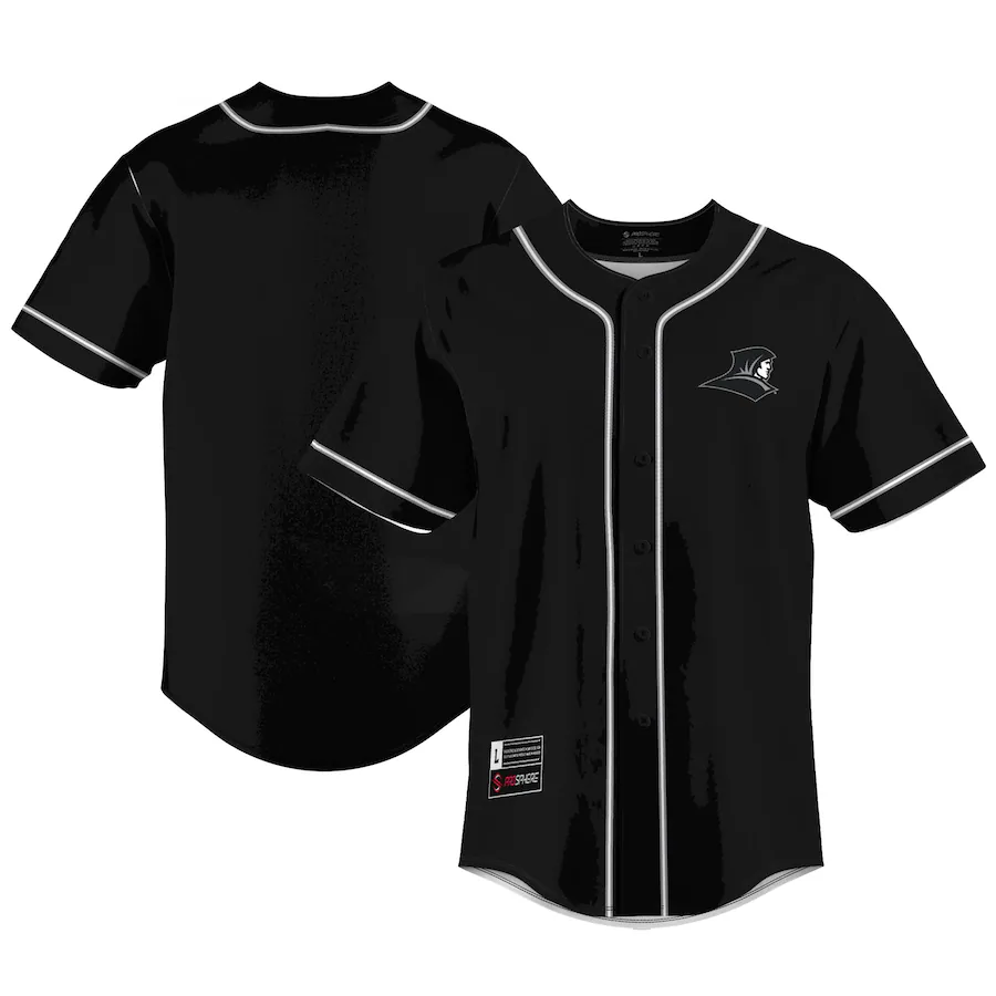 Providence Friars GameDay Greats Lightweight Baseball Jersey - Black - Puhuasuan