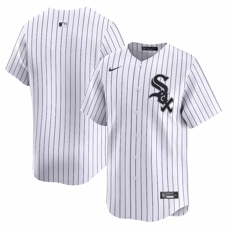 Men's Chicago White Sox Nike White Home Limited Jersey - Puhuasuan