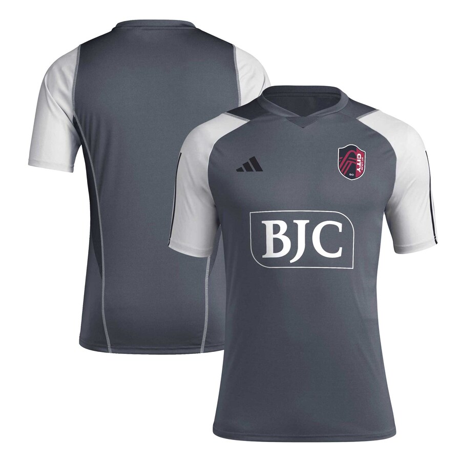 Men's St. Louis City SC adidas Gray 2024 AEROREADY Training Jersey - Puhuasuan