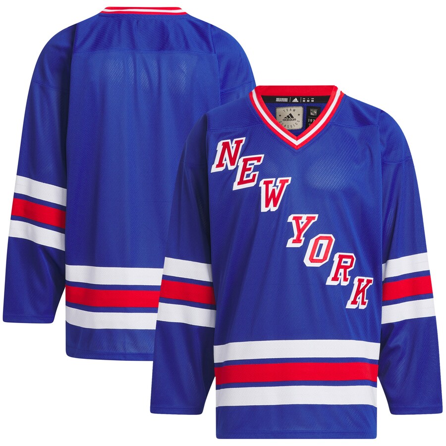 Men's New York Rangers  adidas Blue Team Classic Jersey - Puhuasuan