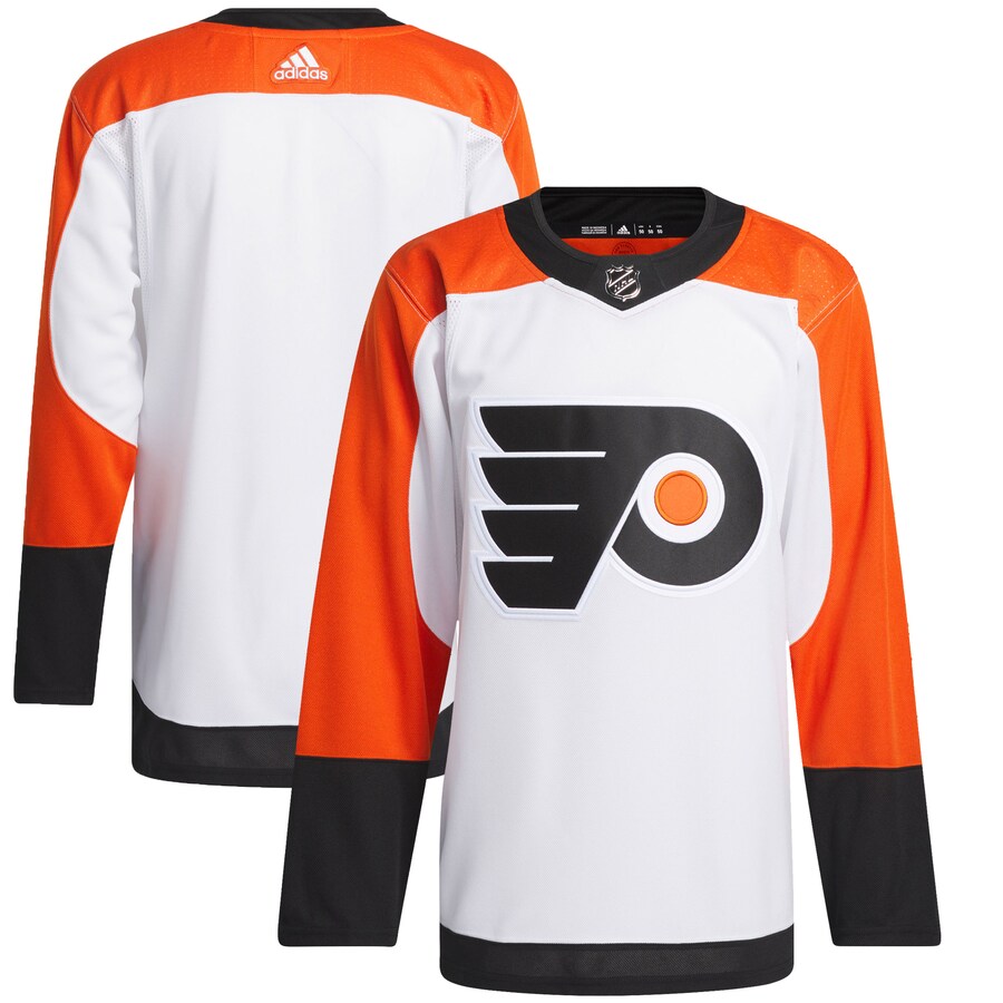 Men's Philadelphia Flyers  adidas White Away Primegreen Authentic Jersey - Puhuasuan