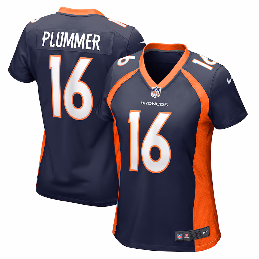 Women's Denver Broncos Jake Plummer Nike Navy Retired Player Jersey - Puhuasuan