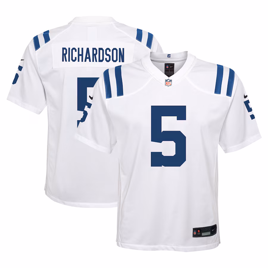 Youth Indianapolis Colts Anthony Richardson Nike White Player Game Jersey - Puhuasuan