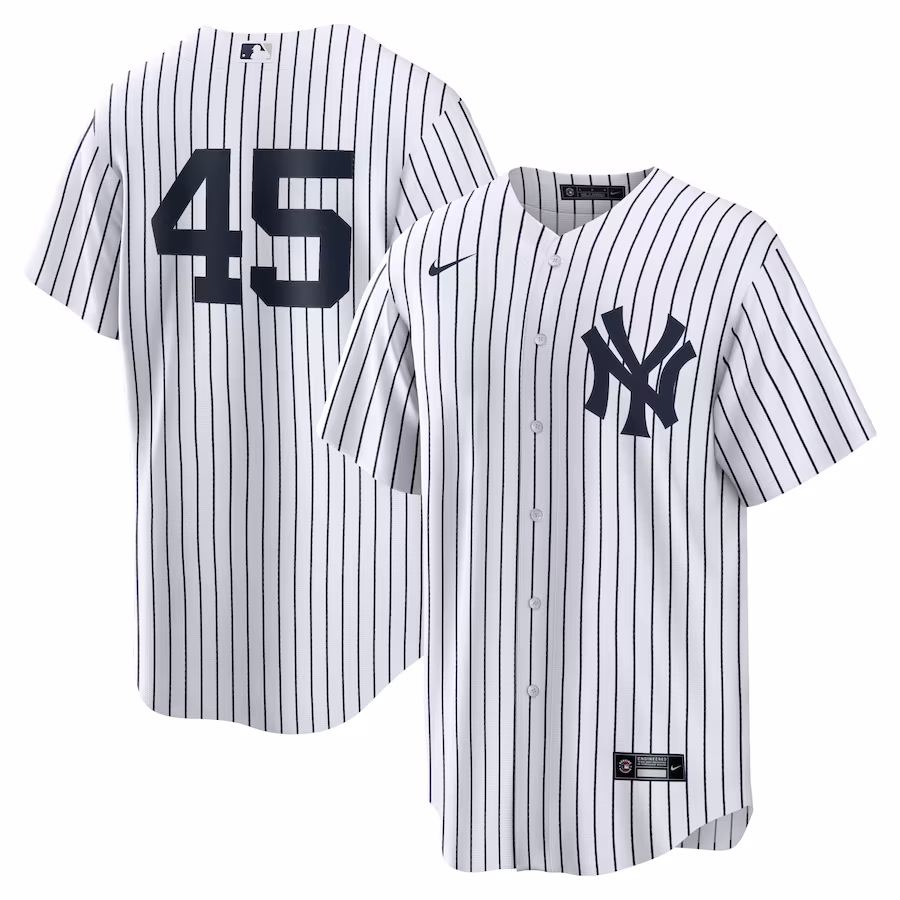 Men's New York Yankees Gerrit Cole Nike White Home Replica Player Name Jersey - Puhuasuan