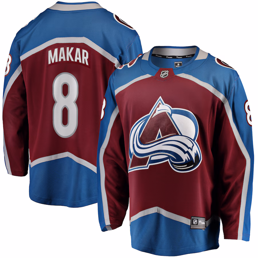 Cale Makar Colorado Avalanche Fanatics Home Breakaway Player Jersey - Maroon - Puhuasuan