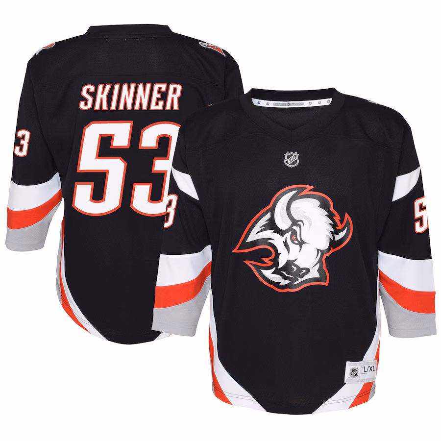 Youth Buffalo Sabres Jeff Skinner Black Alternate Replica Player Jersey - Puhuasuan
