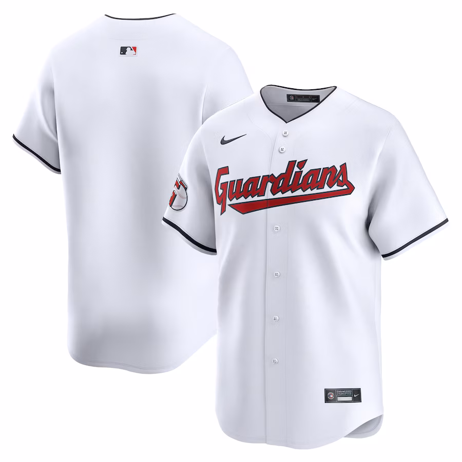 Youth Cleveland Guardians Nike White Home Limited Jersey - Puhuasuan