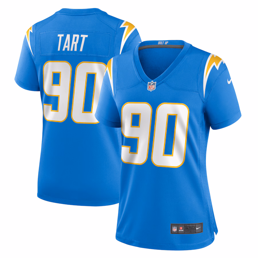 Women's Los Angeles Chargers Teair Tart Nike Powder Blue Game Jersey - Puhuasuan