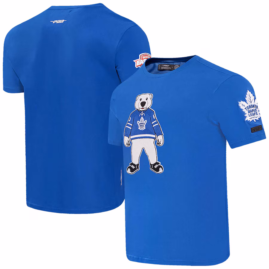 Men's Toronto Maple Leafs Pro Standard Blue Mascot T-Shirt - Puhuasuan