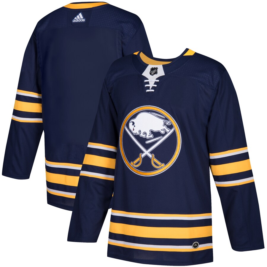 Men's Buffalo Sabres adidas Navy Home Authentic Blank Jersey - Puhuasuan