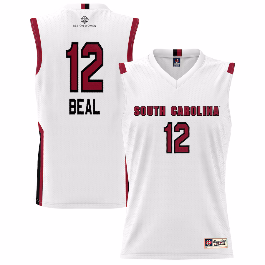 Brea Beal South Carolina Gamecocks GameDay Greats Youth Lightweight Basketball Alumni Jersey - White - Puhuasuan
