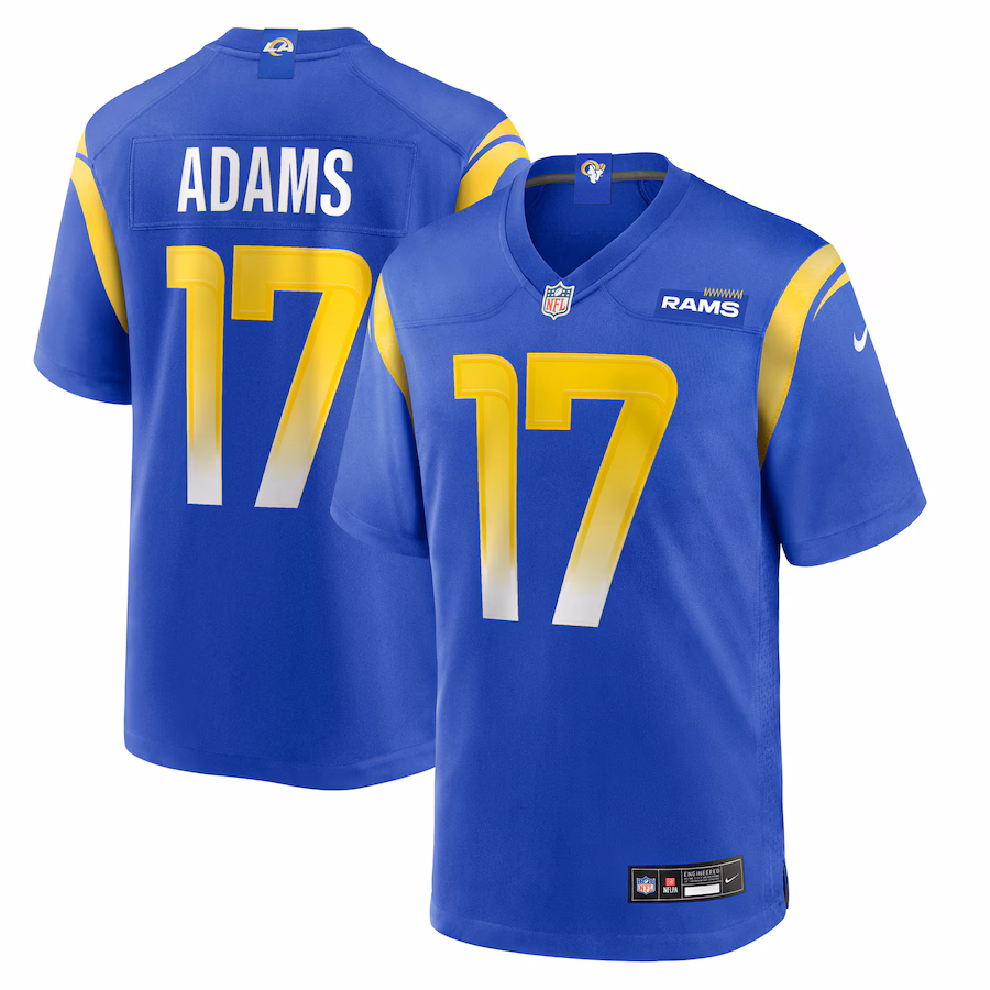 Youth Los Angeles Rams Davante Adams Nike Royal Game Jersey - Puhuasuan