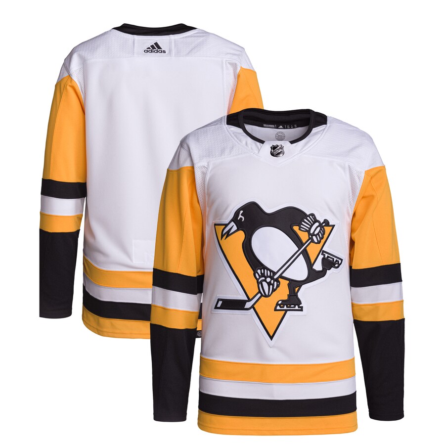 Men's Pittsburgh Penguins  adidas White Away Primegreen Authentic Pro Jersey - Puhuasuan