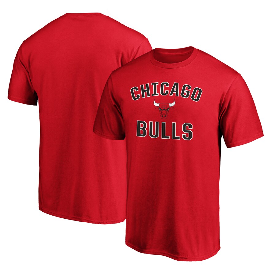 Men's Chicago Bulls  Red Victory Arch T-Shirt - Puhuasuan