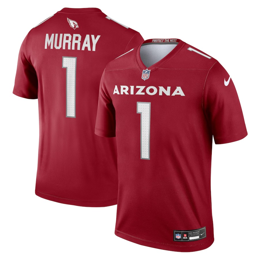 Men's Arizona Cardinals Kyler Murray Nike Cardinal Team Legend Player Performance Top - Puhuasuan