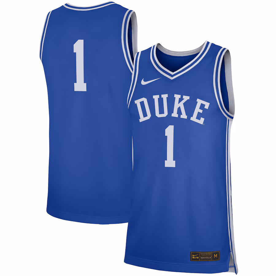 Duke Blue Devils Nike Replica Jersey - Royal - Puhuasuan