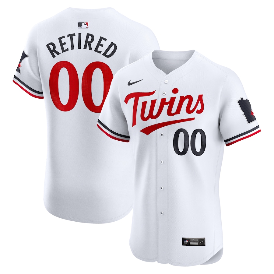 Men's Minnesota Twins Nike White Home Elite Pick-A-Player Retired Roster Jersey - Puhuasuan