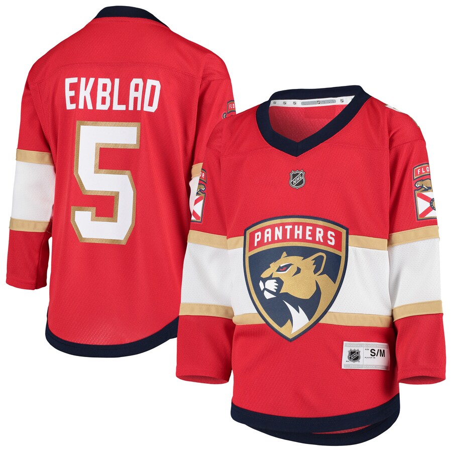 Youth Florida Panthers Aaron Ekblad Red Home Replica Player Jersey - Puhuasuan