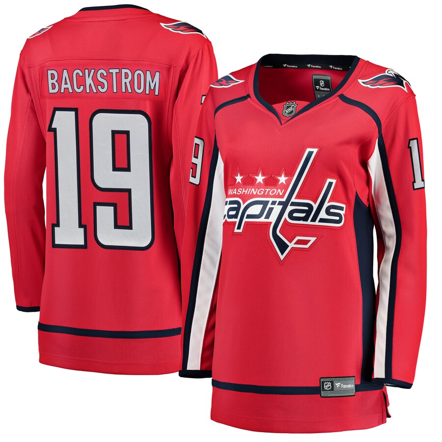 Women's Washington Capitals Nicklas Backstrom Fanatics Branded Red Home Breakaway Player Jersey - Puhuasuan