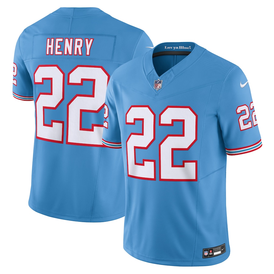 Men's Tennessee Titans Derrick Henry Nike Light Blue Vapor F.U.S.E. Limited Jersey - Puhuasuan