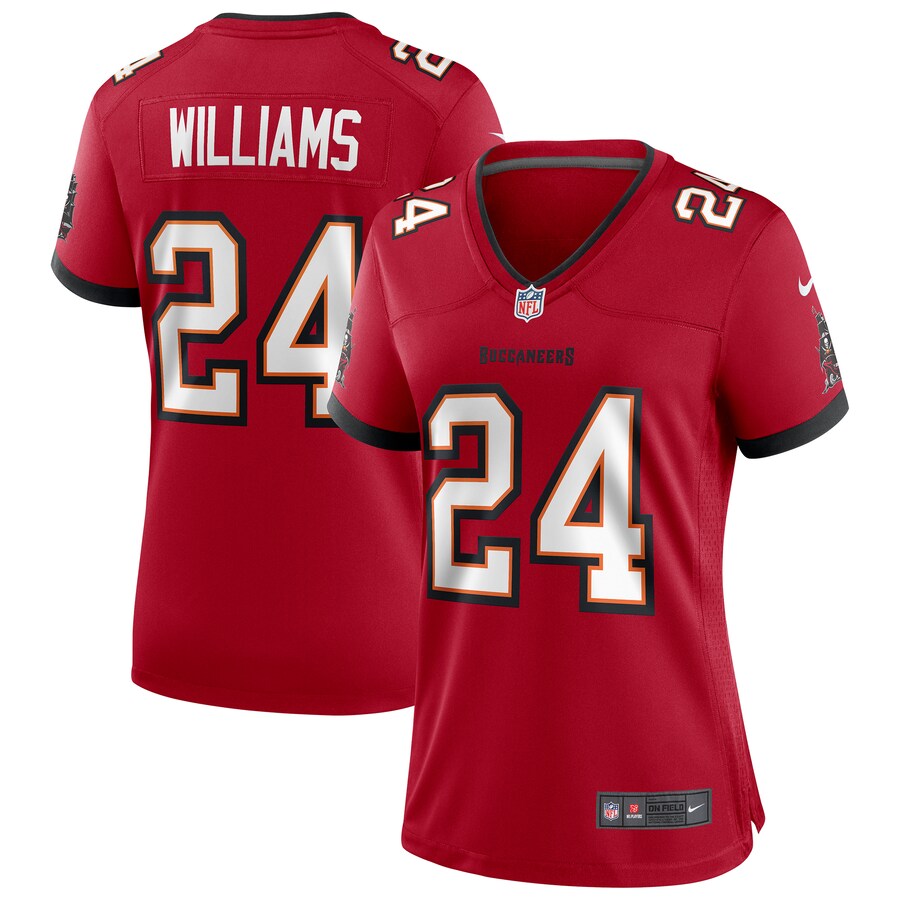 Women's Tampa Bay Buccaneers Cadillac Williams Nike Red Game Retired Player Jersey - Puhuasuan