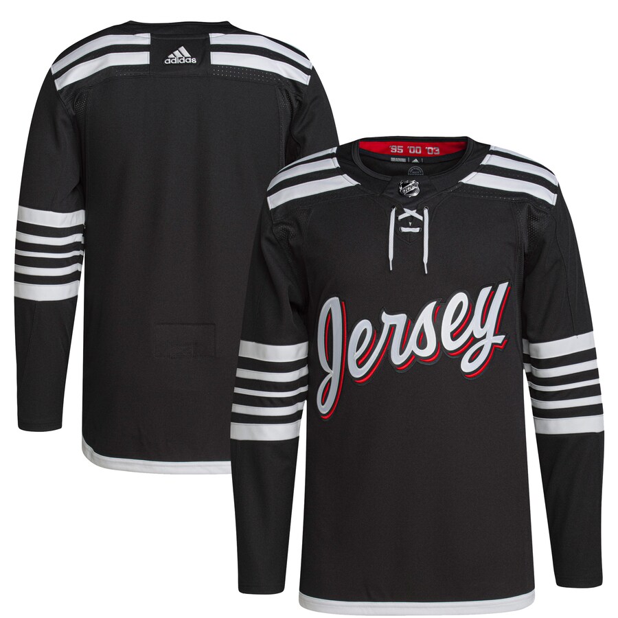 Men's New Jersey Devils adidas Black 2021/22 Alternate Primegreen Authentic Pro Jersey - Puhuasuan