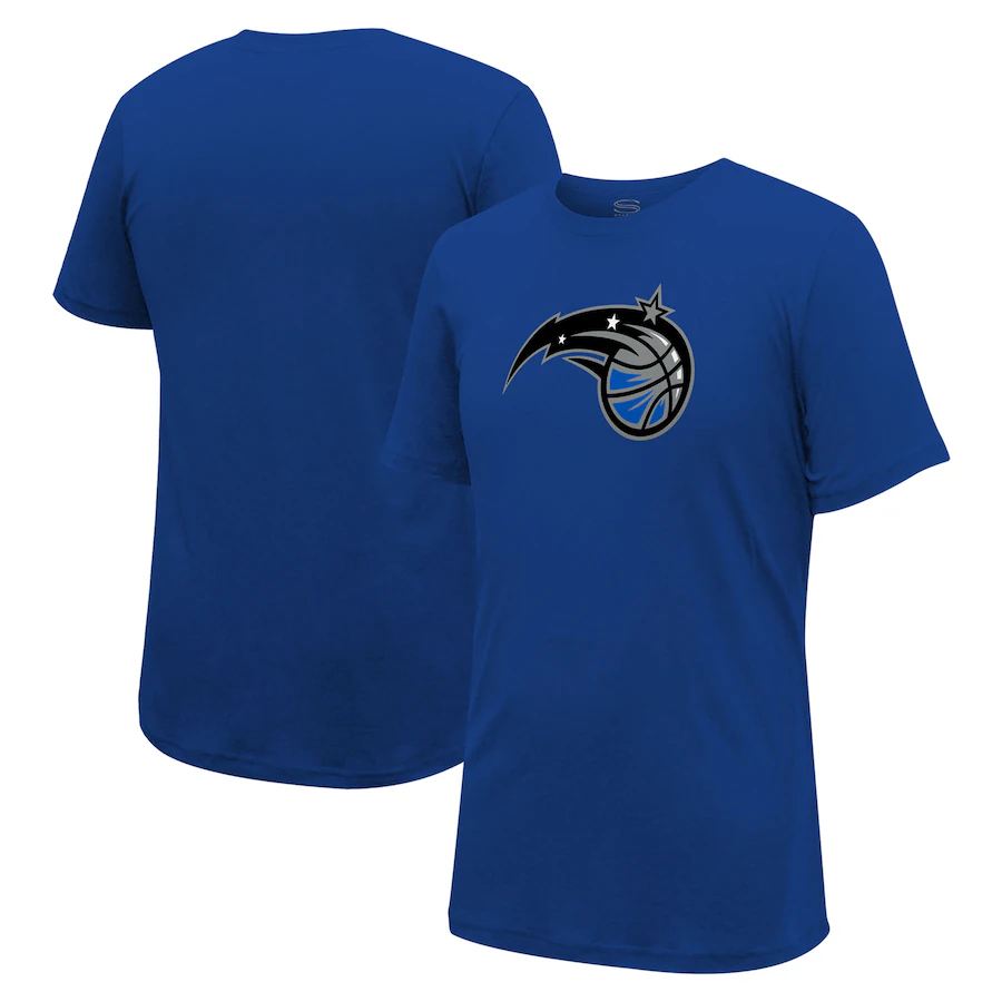 Unisex Orlando Magic Stadium Essentials Blue Primary Logo T-Shirt - Puhuasuan