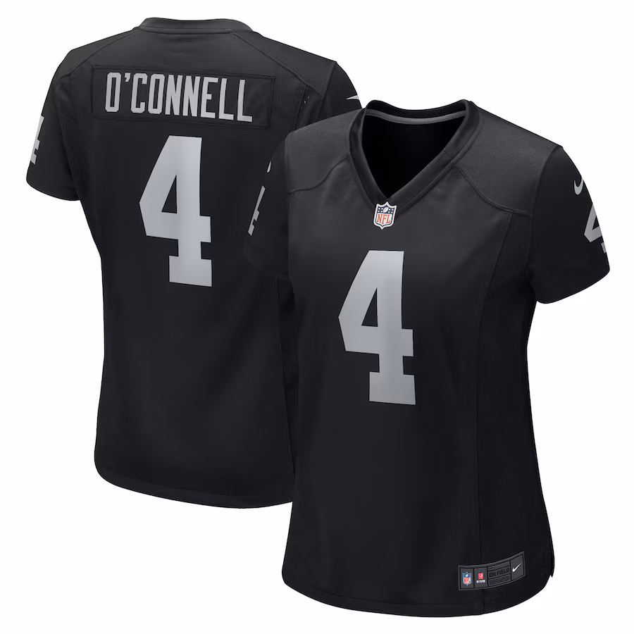 Women's Las Vegas Raiders Aidan O'Connell Nike  Black  Game Jersey - Puhuasuan