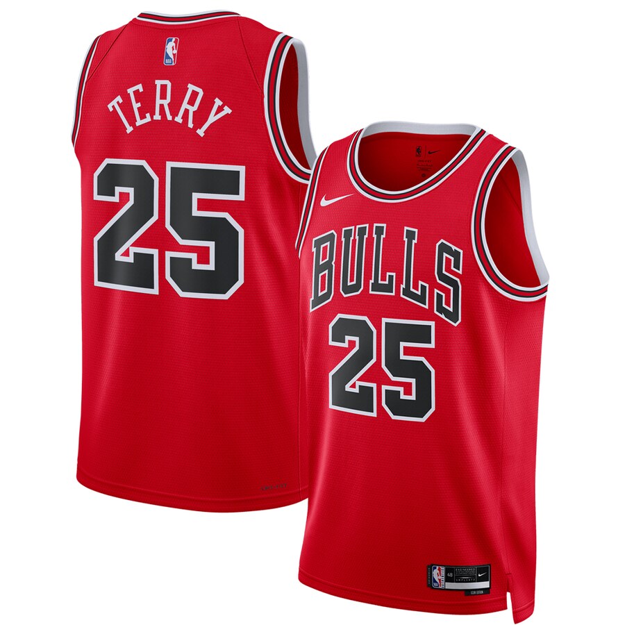 Unisex Chicago Bulls Dalen Terry Nike Red 2022 NBA Draft First Round Pick Swingman Jersey - Icon Edition - Puhuasuan