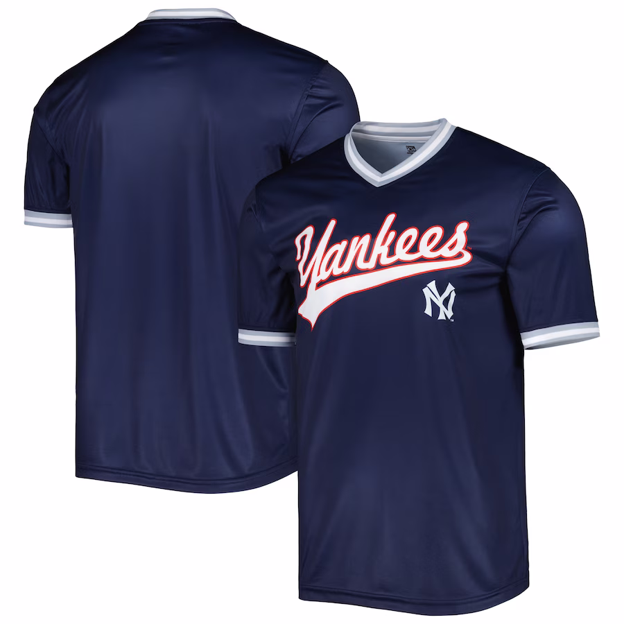 Men's New York Yankees Stitches Navy Cooperstown Collection Team Jersey - Puhuasuan