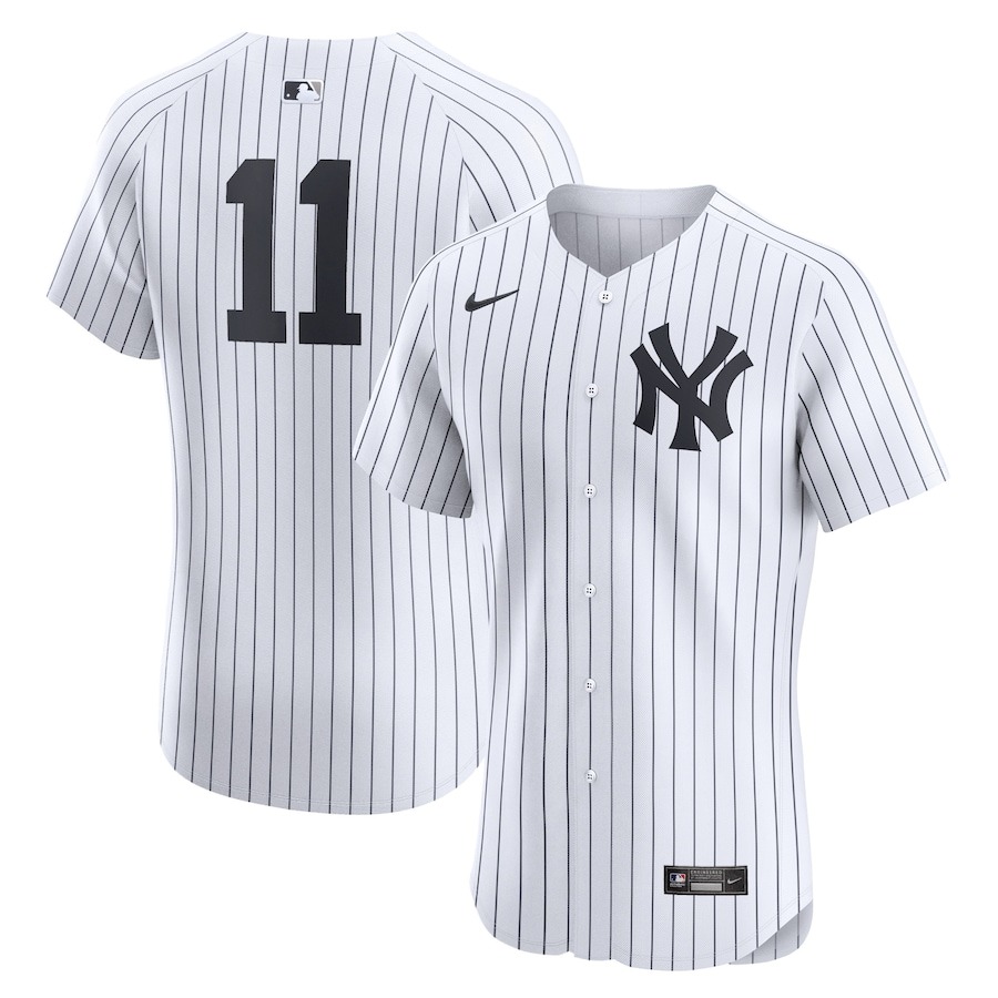 Men's New York Yankees Anthony Volpe Nike White 2024 World Series Home Limited Player Jersey - Puhuasuan