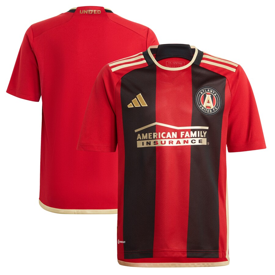 Youth Atlanta United FC adidas Black 2023 The 17s' Kit Replica Jersey - Puhuasuan