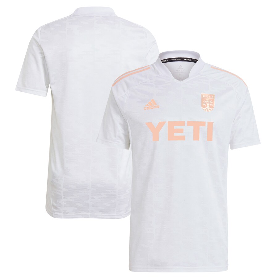 Men's Austin FC adidas White 2022 Primeblue Replica Jersey - Puhuasuan