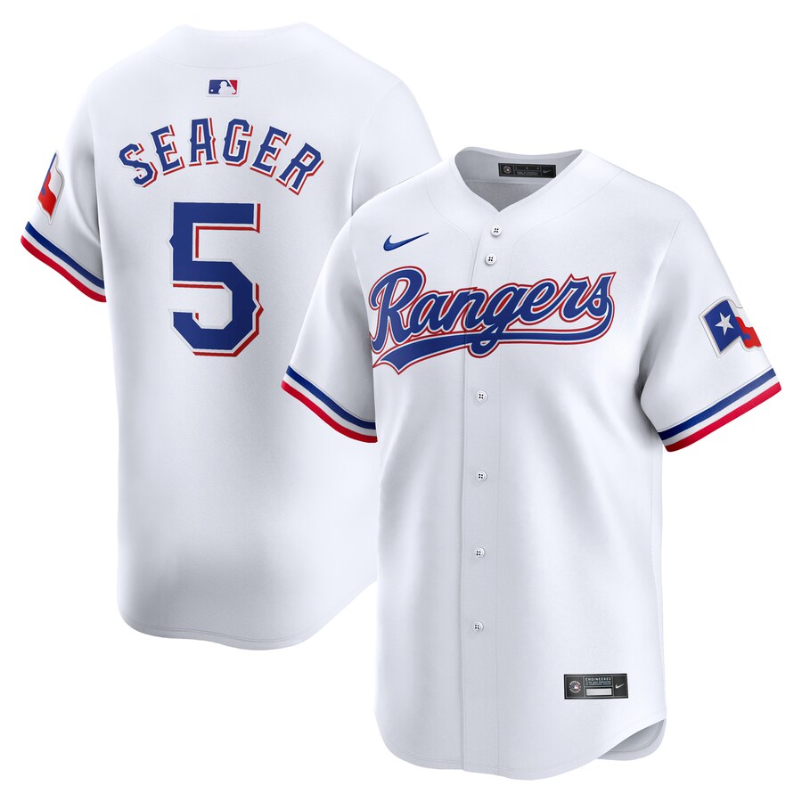 Youth Texas Rangers Corey Seager Nike White Home Limited Jersey - Puhuasuan