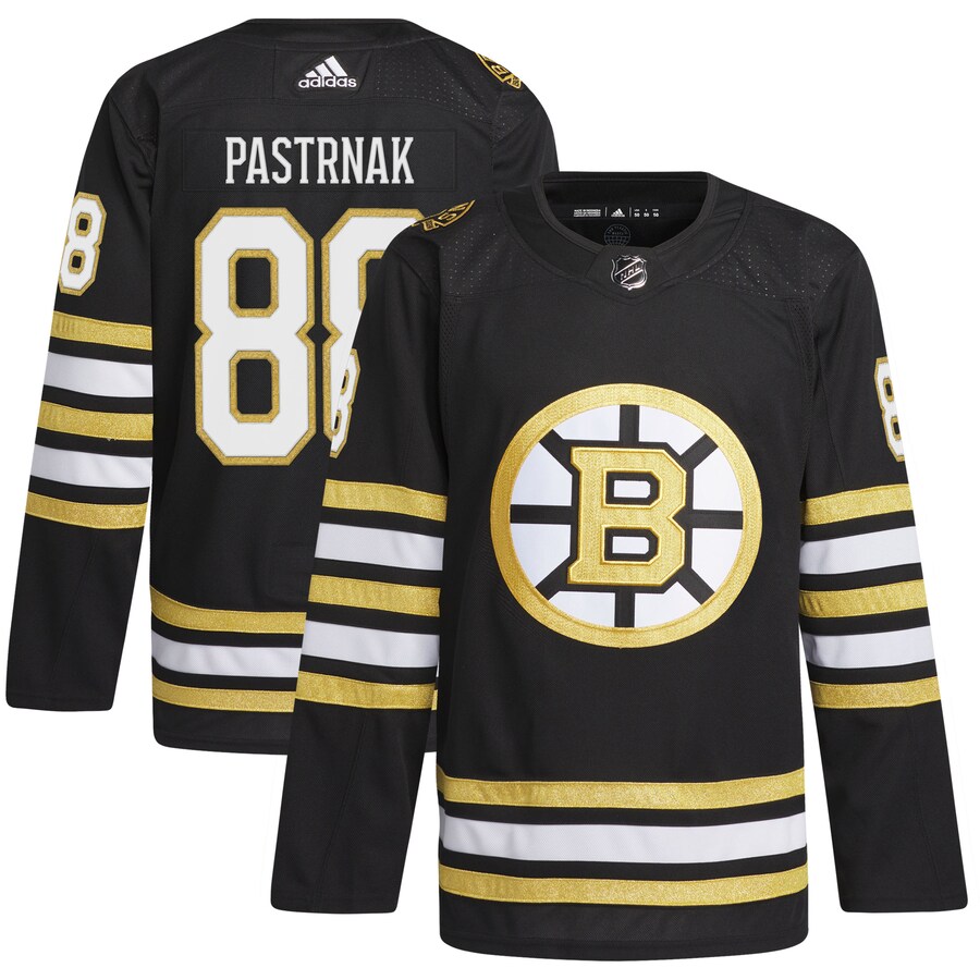 Men's Boston Bruins David Pastrnak adidas Black  Primegreen Authentic Pro Player Jersey - Puhuasuan