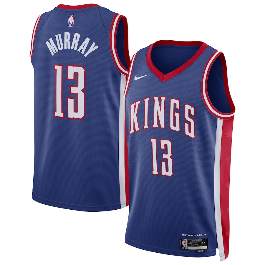 Unisex Sacramento Kings Keegan Murray Nike Blue 2024/25 Swingman Player Jersey - City Edition - Puhuasuan