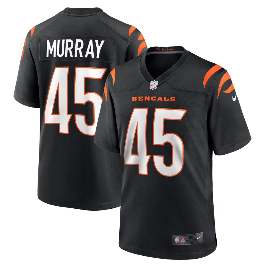 Men's Cincinnati Bengals Tyler Murray Nike  Black Team Game Jersey - Puhuasuan