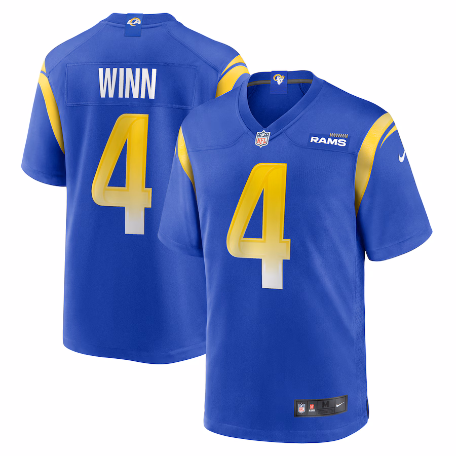 Men's Los Angeles Rams Dresser Winn Nike  Royal Team Game Jersey - Puhuasuan