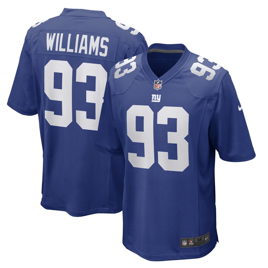 Men's New York Giants Nick Williams Nike Royal Game Player Jersey - Puhuasuan