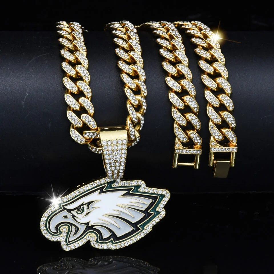 Philadelphia Eagles Fan Chain Necklace - Puhuasuan