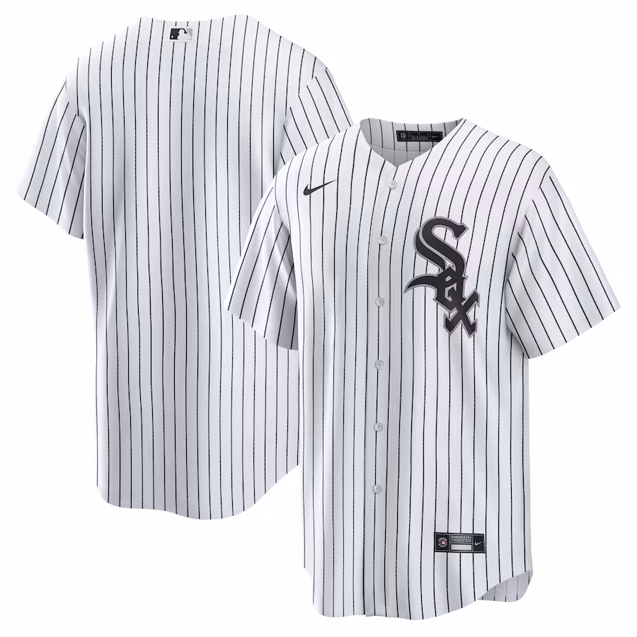 Men's Chicago White Sox  Nike White Big & Tall Home Replica Team Jersey - Puhuasuan